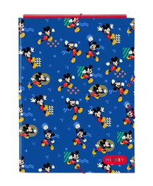Safta Carpeta Folio Mickey Mouse Today con 3 Solapas y Gomas