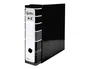 Liderpapel Archivador de Palanca A4 Filing System Forrado con Caja y Compresor Metálico Lomo 80mm Negro