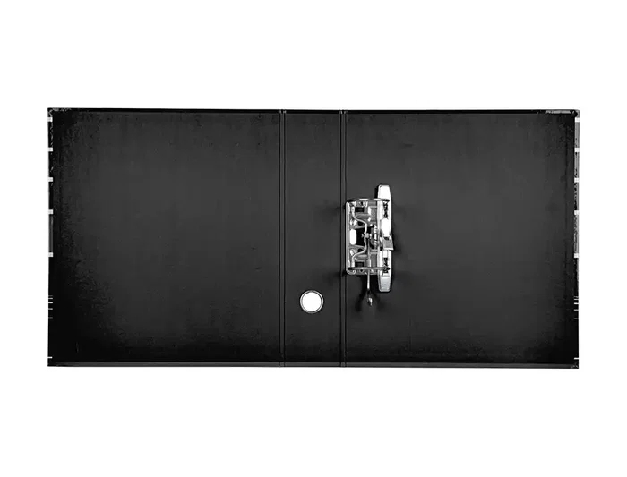 Liderpapel Archivador de Palanca A4 Filing System Forrado con Caja y Compresor Metálico Lomo 80mm Negro Liderpapel Archivador de Palanca A4 Filing System Forrado con Caja y Compresor Metálico Lomo 80mm Negro
