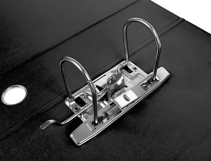 Liderpapel Archivador de Palanca A4 Filing System Forrado con Caja y Compresor Metálico Lomo 80mm Negro Liderpapel Archivador de Palanca A4 Filing System Forrado con Caja y Compresor Metálico Lomo 80mm Negro