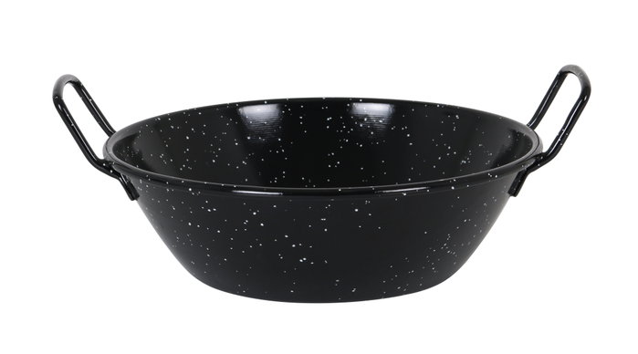 La Estrella Paellera Honda Bordonada Jaspeada 26 cm - 3.8 L (8 Unidades)