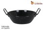 La Estrella Paellera Honda Bordonada Jaspeada 26 cm - 3.8 L (8 Unidades)