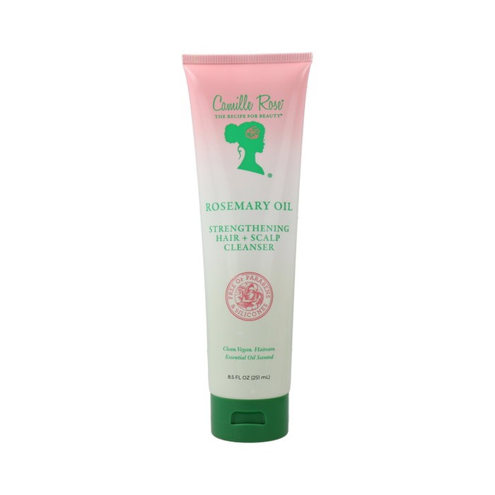Camille Rose Rosemary Oil Strengthening Hair + Scalp Cleanser 251ml Camille Rose Rosemary Oil Strengthening Hair + Scalp Cleanser 251ml