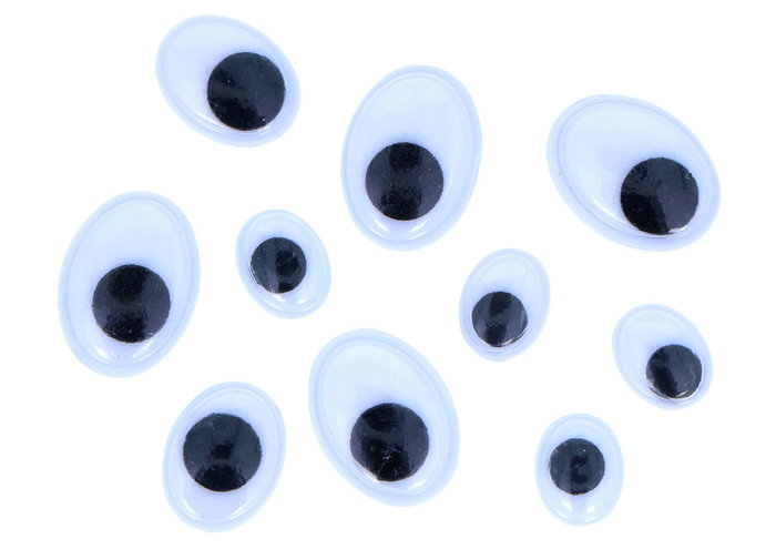 Innspiro Ojos Móviles Negros Autoadhesivos Ovalados Surtidos 64u Innspiro Ojos Móviles Negros Autoadhesivos Ovalados Surtidos 64u