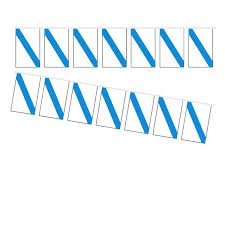 Banderas Plastico Gallega B-50 Mts (Dos Tiras De 25 Metros)