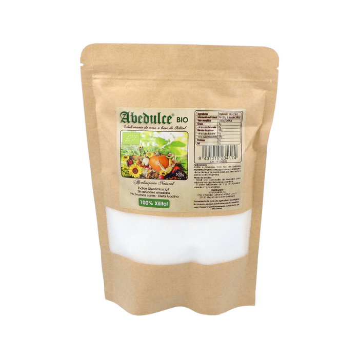ABEDULCE Xilitol de Maíz Ecológico Edulcorante 500g ABEDULCE Xilitol de Maíz Ecológico Edulcorante 500g