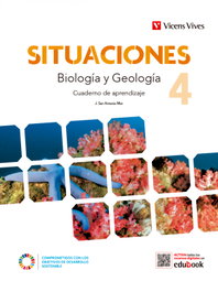 VICENS VIVES, 4ESO BIOLOGÍA Y GEOLOGÍA 4 CUADERNO APRENDIZAJE SI - VICENS VIVES