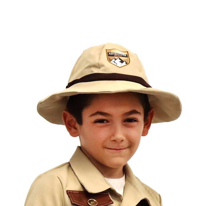 Deqube Sombrero De Explorador Unisex Unitalla Juego Simbólico Creatividad Imaginación +3 Años