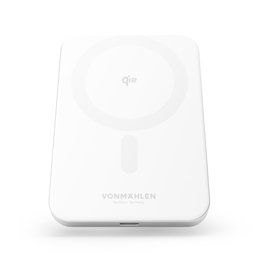 Vonmählen Evergreen Mag Magnetic Powerbank 5.000 mAh Blanco