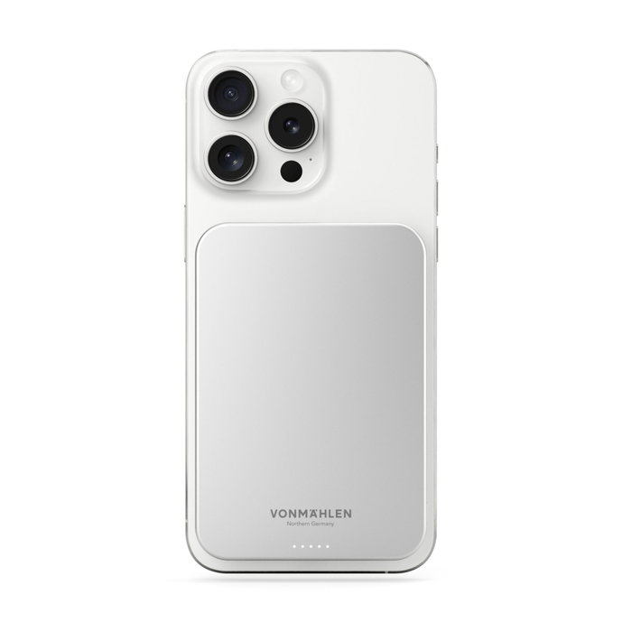 Vonmählen Evergreen Mag Magnetic Powerbank 5.000 mAh Blanco