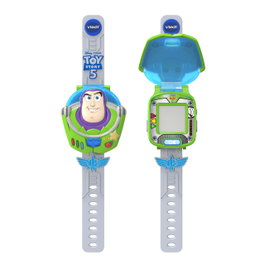 V-Tech Reloj Educativo Buzz Lightyear 80-591922 con 4 juegos, alarma y cronómetro - Disney - +3 años