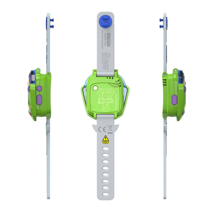 V-Tech Reloj Educativo Buzz Lightyear 80-591922 con 4 juegos, alarma y cronómetro - Disney - +3 años