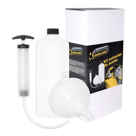 Garland Kit Extractor de Aceite 7199000020 para Motores 4 Tiempos con Bomba de Succión, Embudo y Recipiente