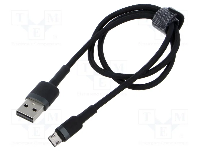 Baseus Cafule Cable USB a microUSB 2.4A 0.5m gris-negro Baseus Cafule Cable USB a microUSB 2.4A 0.5m gris-negro