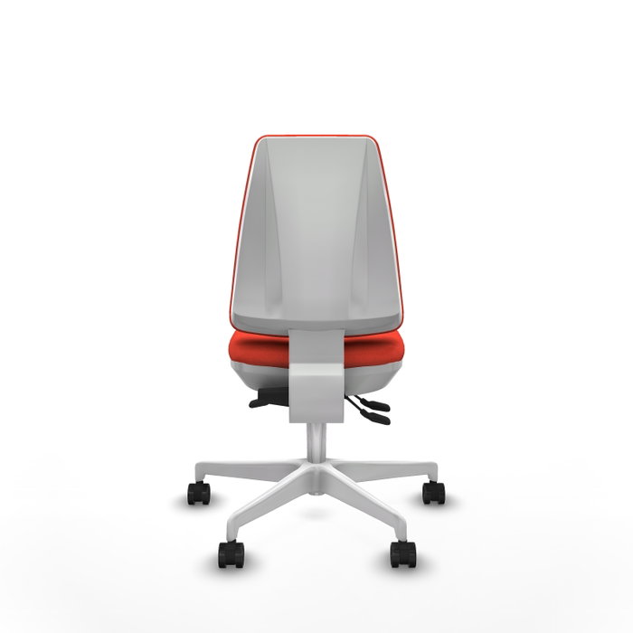 PIQUERAS Y CRESPO Silla de oficina Elche Naranja oscuro sin brazos PIQUERAS Y CRESPO Silla de oficina Elche Naranja oscuro sin brazos