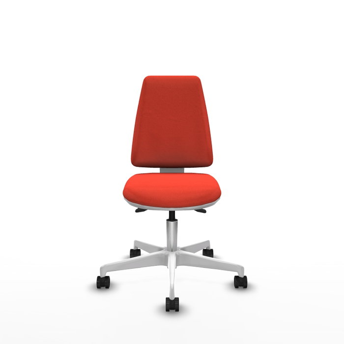 PIQUERAS Y CRESPO Silla de oficina Elche Naranja oscuro sin brazos PIQUERAS Y CRESPO Silla de oficina Elche Naranja oscuro sin brazos