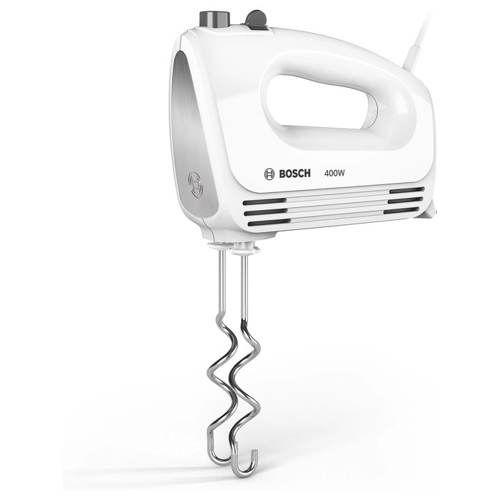 Bosch CleverMixx MFQ24200 Batidora de Mano 400 W Acero Pulido Blanco Bosch CleverMixx MFQ24200 Batidora de Mano 400 W Acero Pulido Blanco