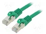 Lanberg Cable de Red RJ45 Cat6 FTP 20m Verde PCF6-10CC-2000-G