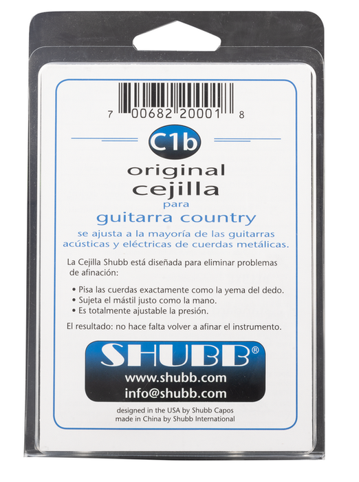 Cejilla Shubb Eléctrica/Acústica Bronce