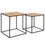 MAX HOME-SET 2 MESAS AUX METAL