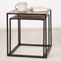 MAX HOME-SET 2 MESAS AUX METAL