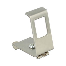 DeLOCK 87983 Modularer Einsatz für DIN-Schiene-Halterung, Steckerleiste Halterung, 45 mm Breite