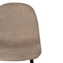 Taburete Taupe Tejido-Metal Salón 46 X 48 X 96 cm (Set de 4)