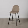 Taburete Taupe Tejido-Metal Salón 46 X 48 X 96 cm (Set de 4)