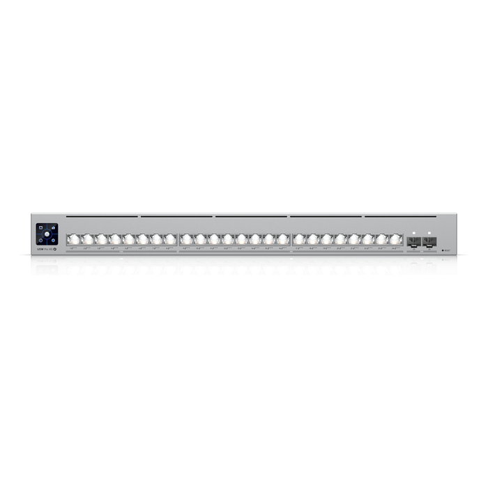 Ubiquiti USW-Pro-XG-24-PoE Switch Gestionado L2/L3 - 24 Puertos PoE+++ de 10G, 2 Puertos SFP28, 720W PoE Budget, Montaje Rack 1U Ubiquiti USW-Pro-XG-24-PoE Switch Gestionado L2/L3 - 24 Puertos PoE+++ de 10G, 2 Puertos SFP28, 720W PoE Budget, Montaje Rack 1U