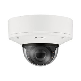Hanwha Wisenet X Plus Cámara IP Minidomo 6MP AI Antivandálica