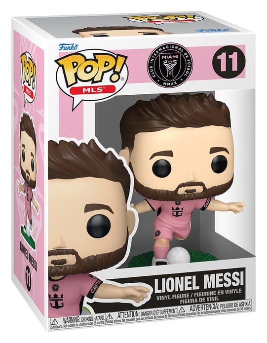 Funko Figura POP! MLS Vinyl Inter Miami CF - Lionel Messi (Pink)