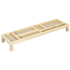 Home Deco Factory Bandeja Organizador Escritorio Natural 52x15x6 cm