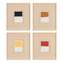 Cuadro Pintura Abstracto 4/M 40 X 46 cm (Set de 4)