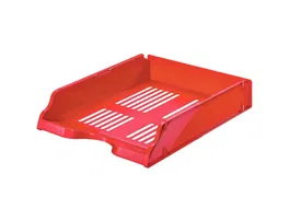 Esselte Bandeja sobremesa plástico Esselte Transit vertical color rojo