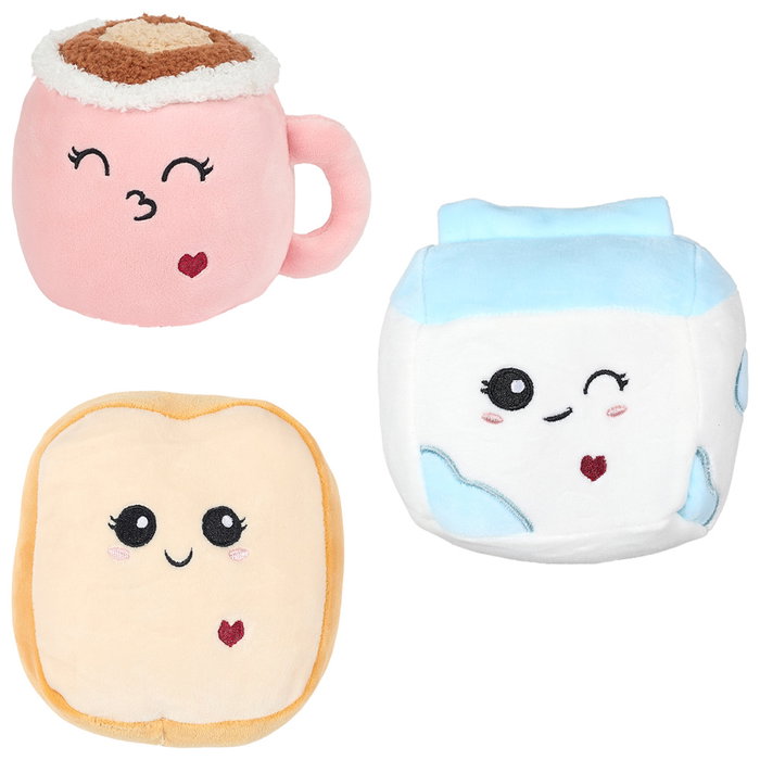 The Concept Factory Peluche Desayuno Kawaii Tostada Café Leche Altura 11 cm Modelos Surtidos