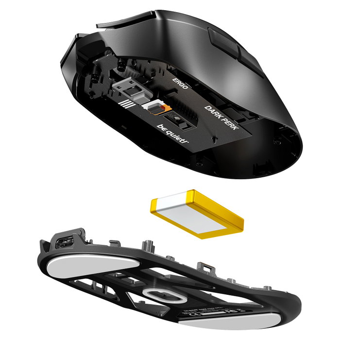 be quiet! Dark Perk Ergo Negro