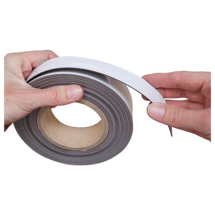 MAUL 6524702 Cinta magnética 40 x 1000 mm Blanco
