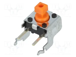 Aratas (Formerly Omron Components) Microconmutador TACT B3F-3155 SPST-NO naranja