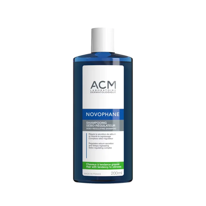 Laboratoire ACM Novophane Champú para la regulación del sebo excesivo 200 ml Laboratoire ACM Novophane Champú para la regulación del sebo excesivo 200 ml