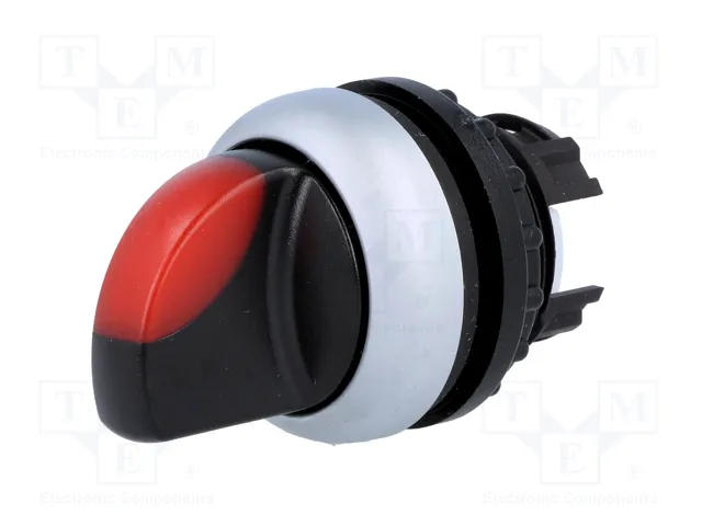 EATON ELECTRIC Interruptor Rotativo RMQ-Titan de 2 posiciones Rojo 22mm