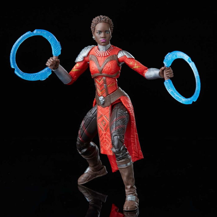 Hasbro Marvel Legends Series Figura de Nakia, Personaje de Pantera Negra, Mide 15 cm, Incluye 2 Armas Hasbro Marvel Legends Series Figura de Nakia, Personaje de Pantera Negra, Mide 15 cm, Incluye 2 Armas