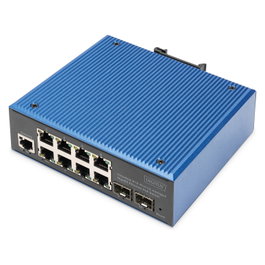Digitus DN-651157 Switch de red industrial Gigabit Ethernet PoE gestionado L2 (8+2 puertos)