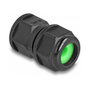 DeLOCK Acoplador de Paso RJ45 IP67 Resistente a Polvo y Agua, Negro - 1 Pieza