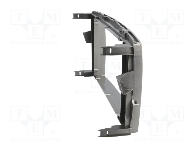 ACV Bastidor de montaje de radio para Toyota Auris 2007-2012, 2 DIN, Antracita