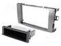 ACV Bastidor de montaje de radio para Toyota Auris 2007-2012, 2 DIN, Antracita