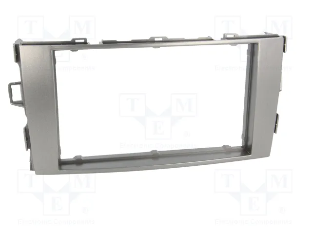 ACV Bastidor de montaje de radio para Toyota Auris 2007-2012, 2 DIN, Antracita