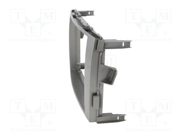 ACV Bastidor de montaje de radio para Toyota Auris 2007-2012, 2 DIN, Antracita