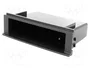 ACV Bastidor de montaje de radio para Toyota Auris 2007-2012, 2 DIN, Antracita