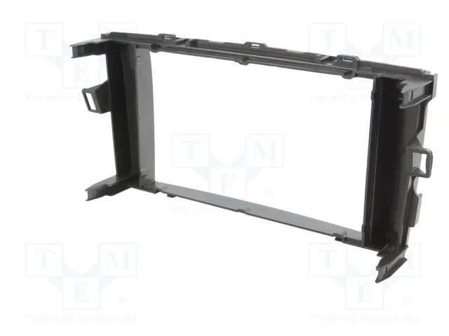 ACV Bastidor de montaje de radio para Toyota Auris 2007-2012, 2 DIN, Antracita