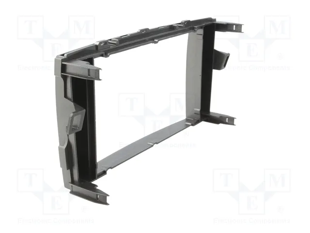 ACV Bastidor de montaje de radio para Toyota Auris 2007-2012, 2 DIN, Antracita